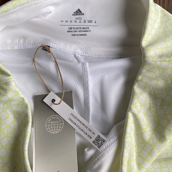 Adidas Yellow and Green Athletic Skirt Size XS - Picture 4 of 8